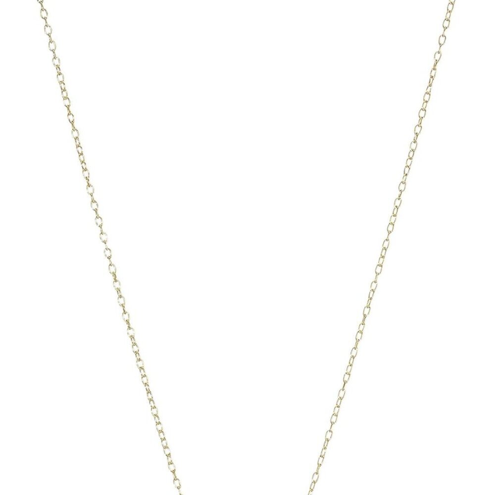 Crystal Motif Necklace Pendant in Sterling Silver, 16" + 2" Extender , previousl